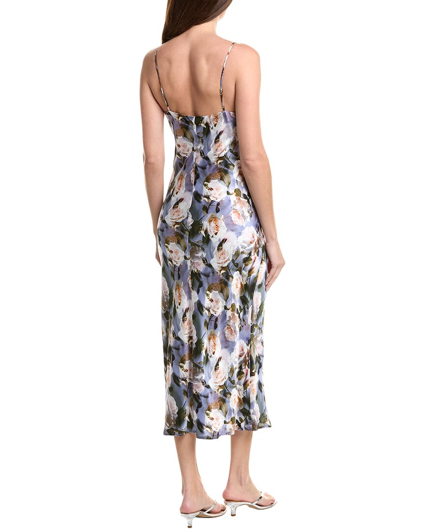 L'AGENCE L'AGENCE Seridie Mid-Length Silk Slip Dress