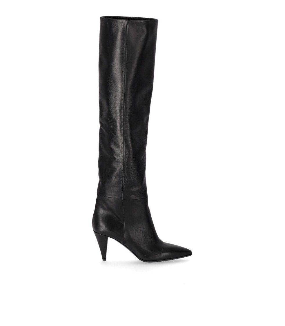 ブーツその他 Strategia Scout Black Heeled High Boot Strategia Scout Black Heeled High Boot | ShopSimon