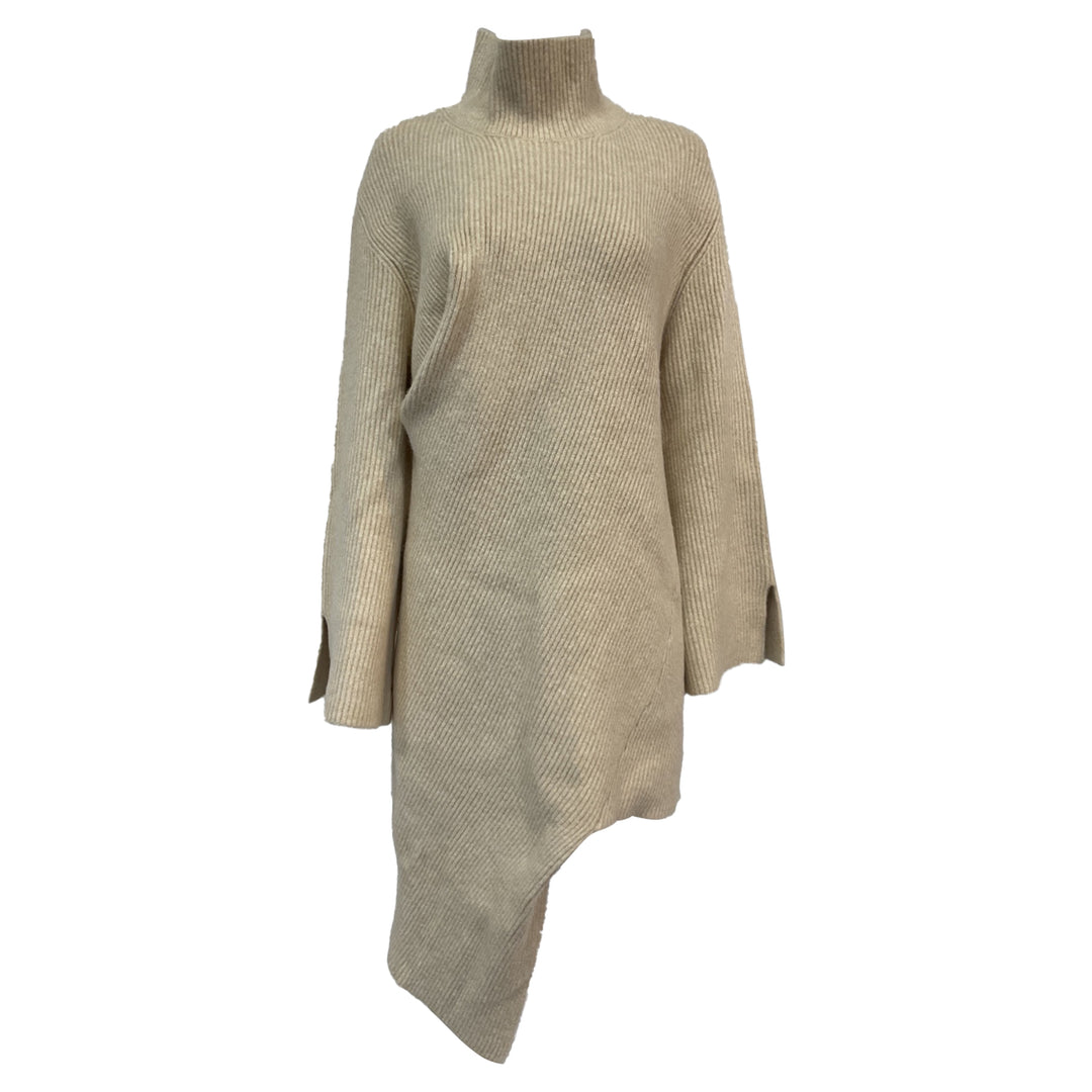 fuzzy knit dress Light Blue Fuzzy Knit Puff Sleeve Sweater Dress – PinkBlush main image 1