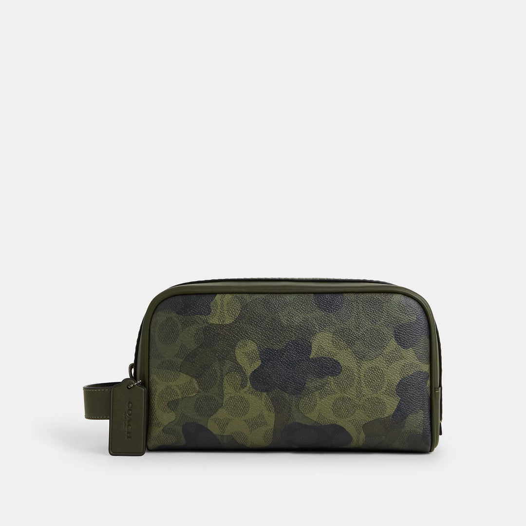 Coach Outlet Small Travel Kit In Signature Camo Print | ShopSimon