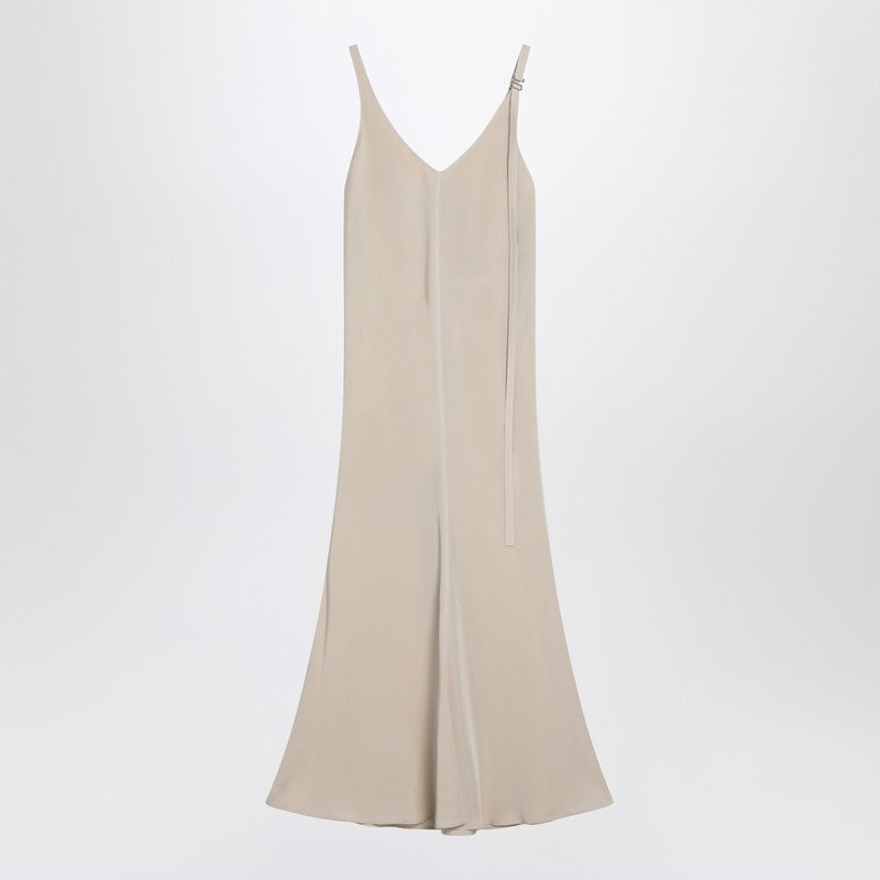 ワンピース Sportmax Ivory Dress With Adjustable Strap Sportmax Women's Ivory Dress With Adjustable Strap | ShopSimon