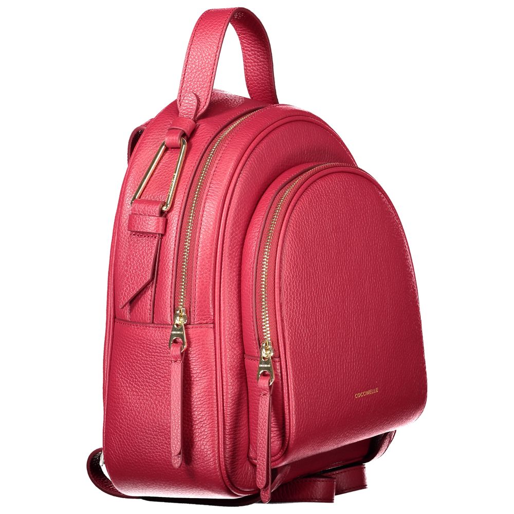 Coccinelle LEATHER  RED BACKPACK Coccinelle Malory Medium | Coccinelle® main image 2
