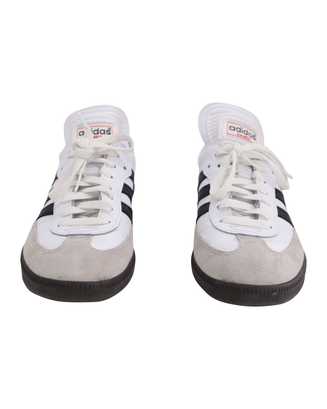 adidas originals Samba Classic Sneakers In White Leather