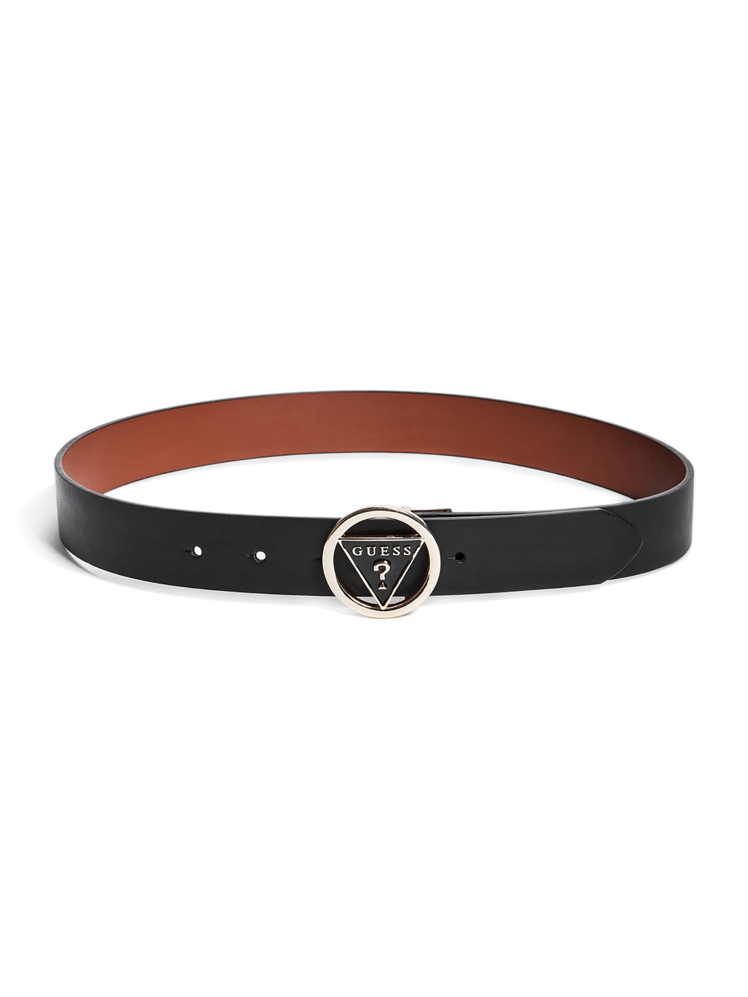 【GUESS USA】24fw BUCKLE BELT Sparkle Buckle Logo Belt | GUESS Factory