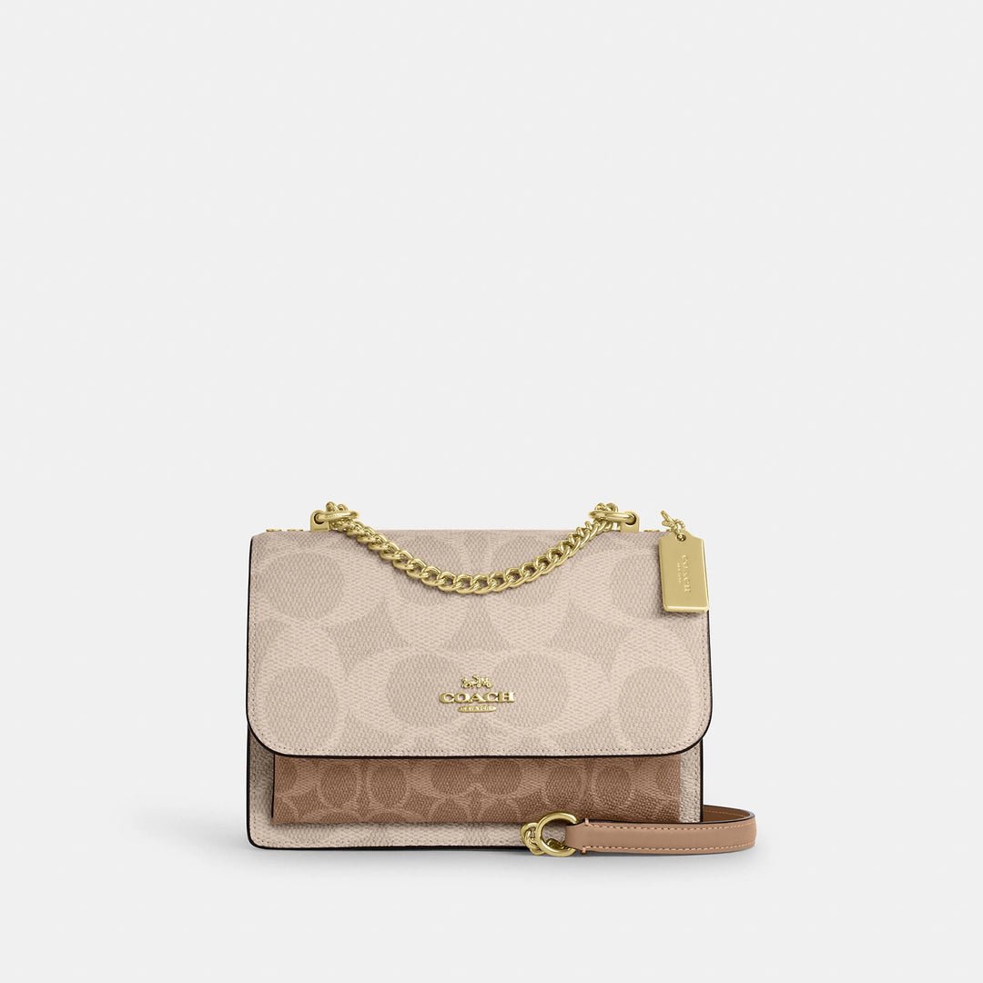 Coach Outlet Klare Crossbody Bag In Blocked Signature Canvas 
