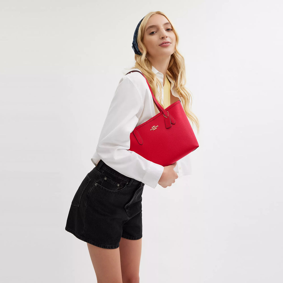 Coach Outlet Small City Tote Bag | ShopSimon