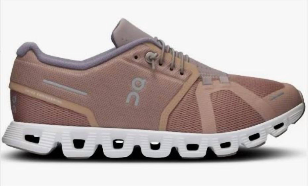 On Running Women's Cloud 5 Sneakers In Rosebrown/fog | ShopSimon