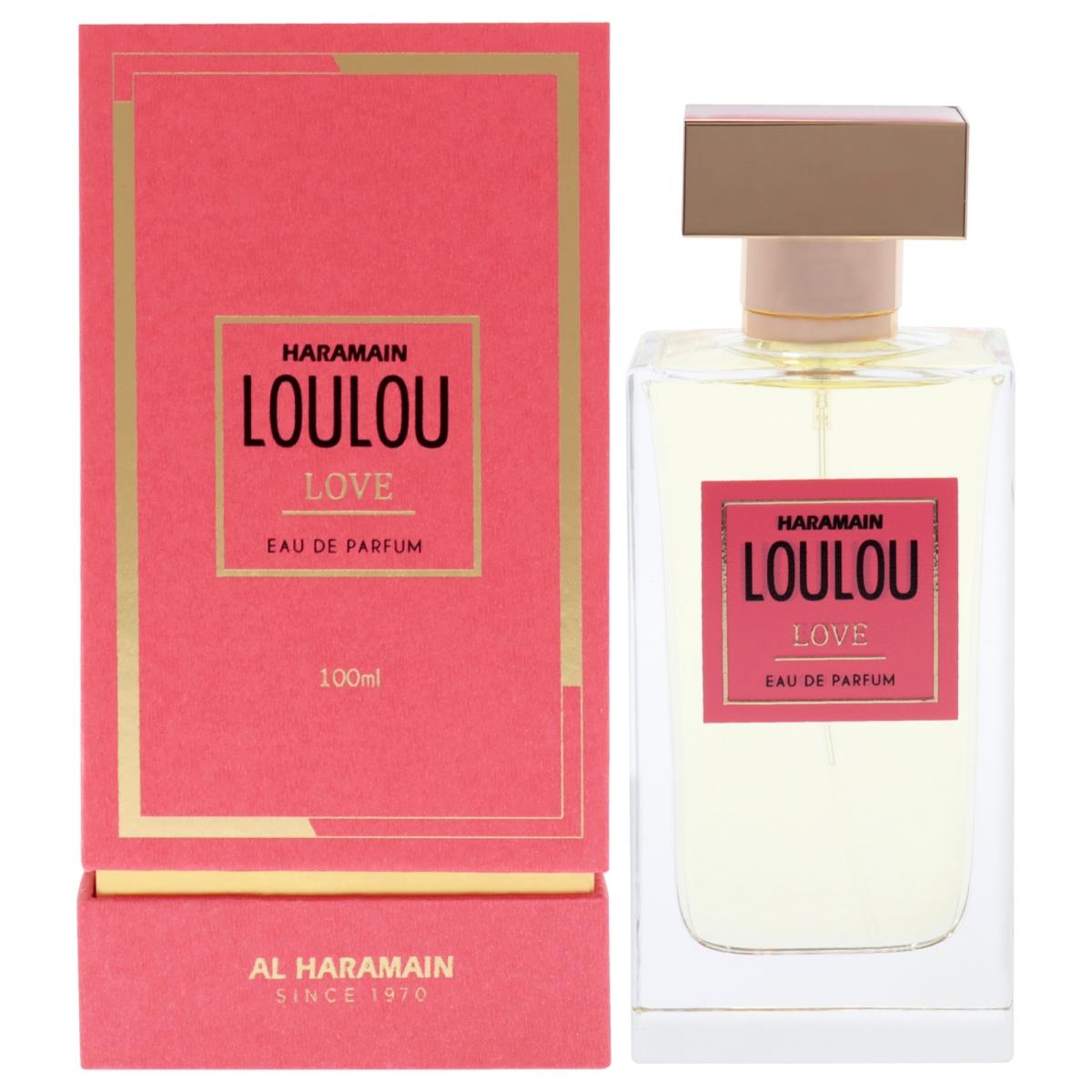 Al Haramain Al Haramain 3.33 oz Loulou Love EDP Spray for Women,All Products : American Fashion Style Bags On Sale Al Haramain Al Haramain 3.33 oz Loulou Love EDP Spray for Women,All Products : American Fashion Style Bags On Sale