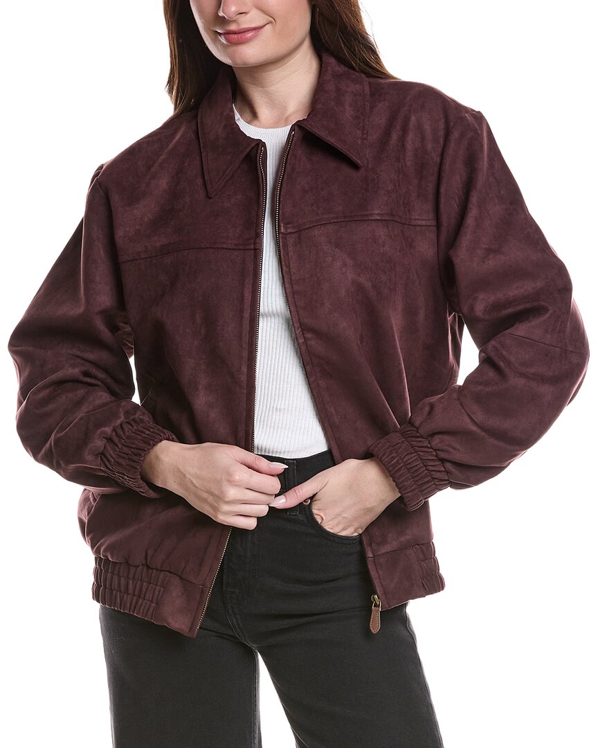 Endless Rose Faux Suede Work Jacket