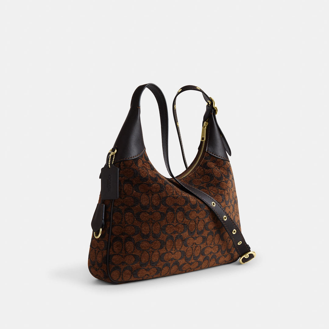Coach Outlet Ella Shoulder Bag In Signature Chenille | ShopSimon