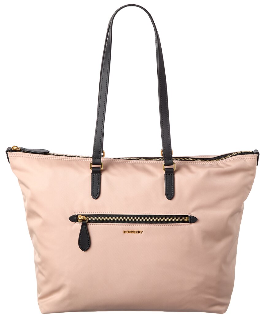 Burberry Leather Tote | ShopSimon