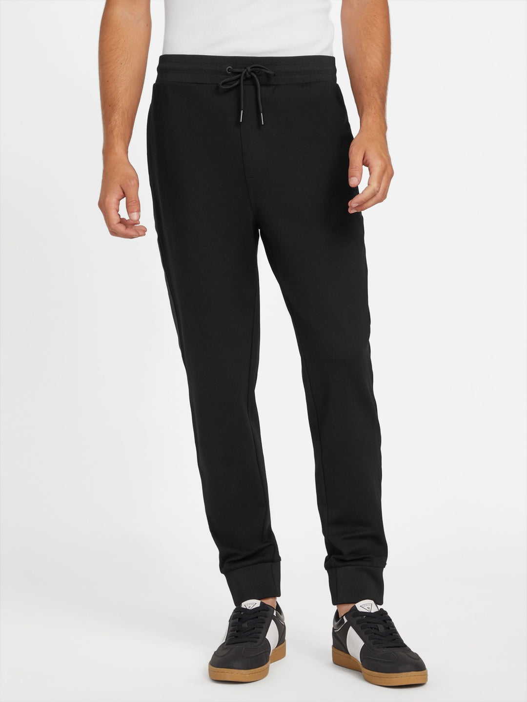 Guess Factory Genaro Logo-Tape Joggers | ShopSimon
