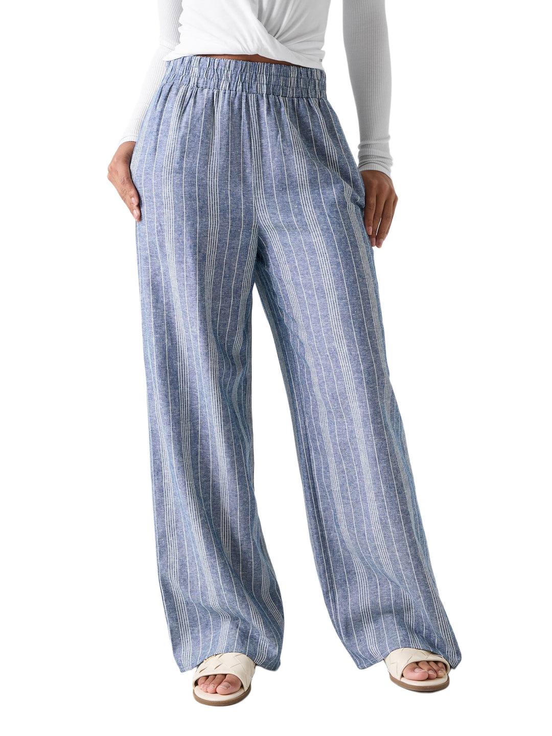 Guess Factory Jasper palazzo pants | ShopSimon