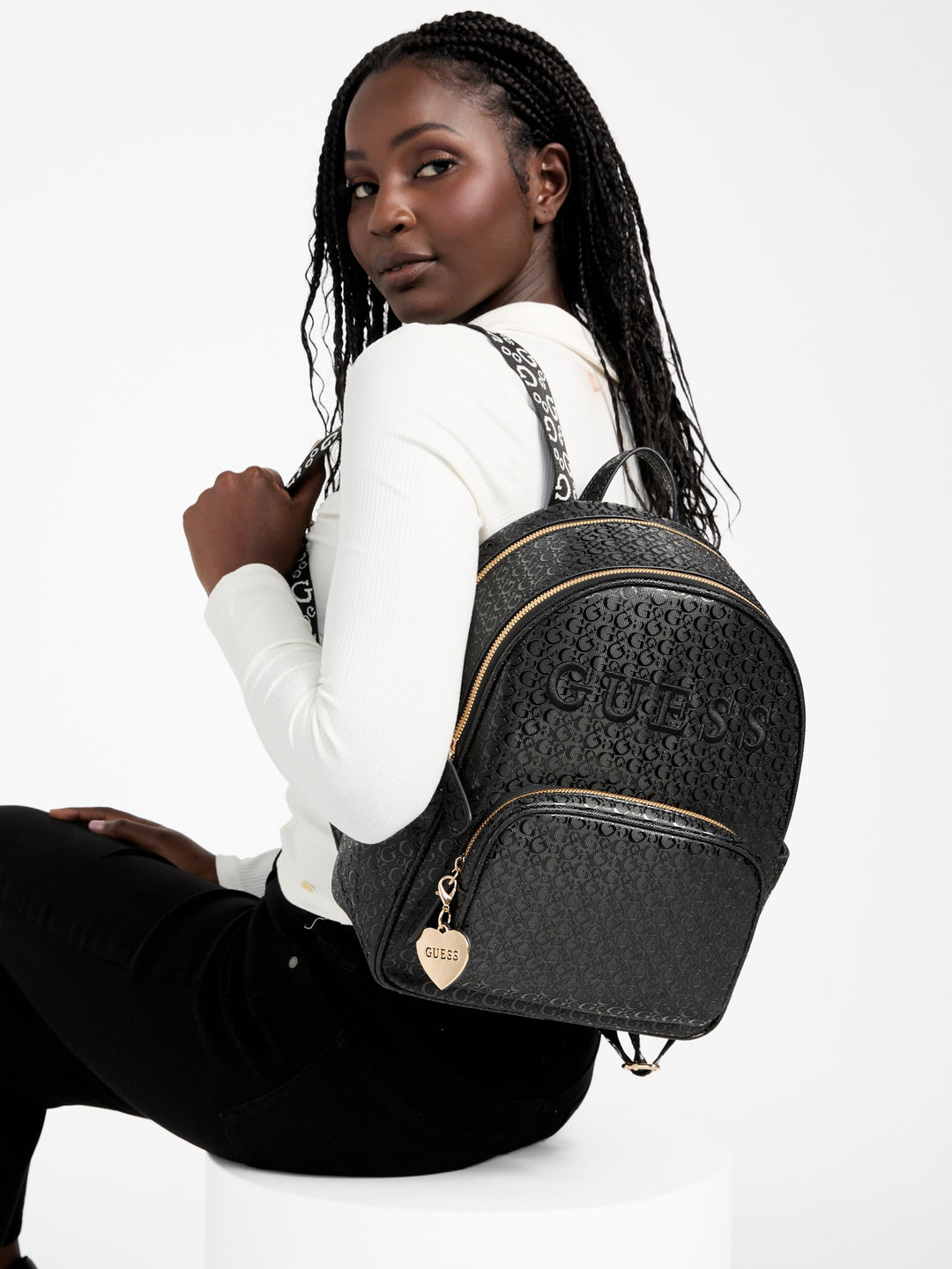 Guess Factory Onora Backpack | ShopSimon display picture 2