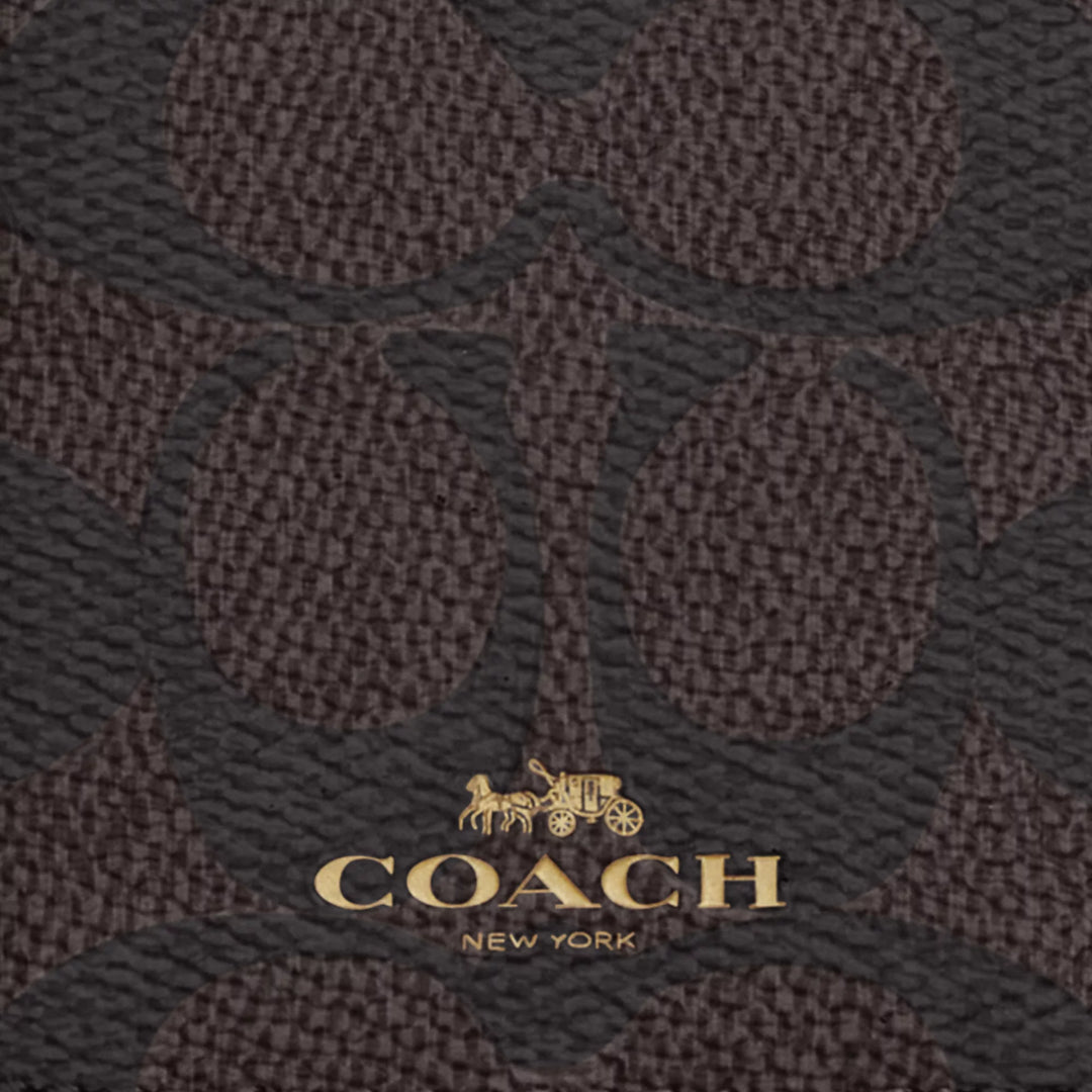 Coach Outlet Id Lanyard In Signaure Canvas | ShopSimon
