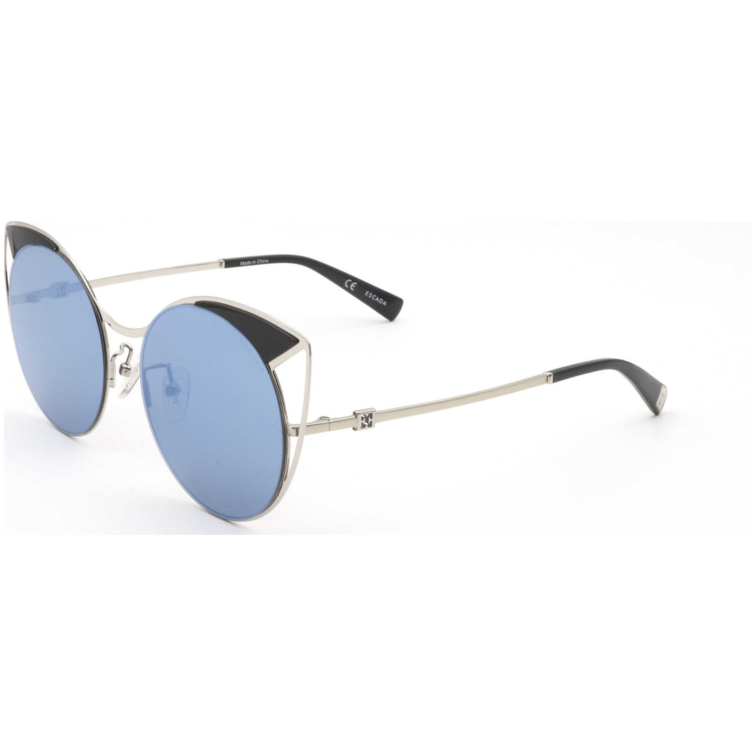 Escada Women\'s Silver Frame Sunglasses with Black Gradient Lenses Escada - Sesc79 Sunglasses for Women – ModaFrames main image 3