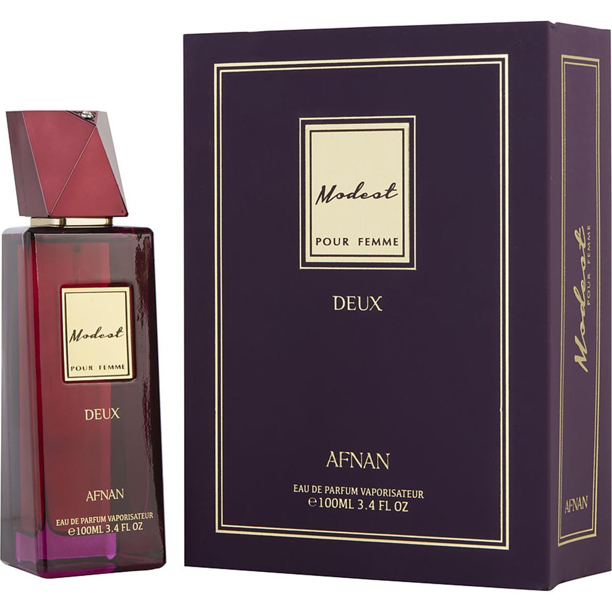 Afnan Perfumes Afnan Perfumes Modest Deux Eau De Parfum Spray for Women - 3.4 oz,All Products : American Fashion Style Bags On Sale
