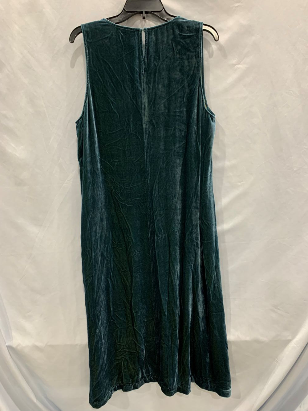 johnny was peacock mesh dress Johnny Was Velvet V-Neck Dress in Peacock