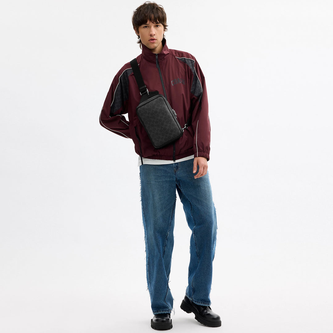 Coach Outlet Ray Pack 17 In Signature Canvas | ShopSimon
