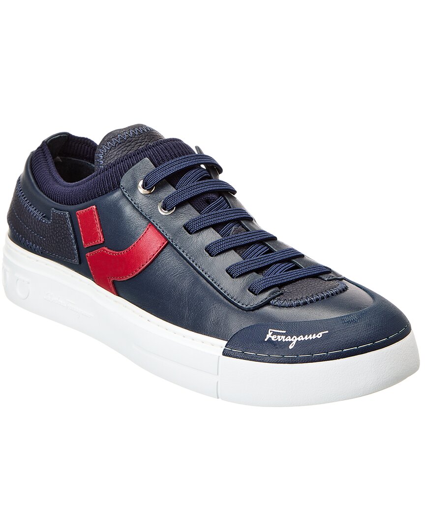 Salvatore Ferragamo Ferragamo Notion 2 Leather Sneaker | ShopSimon
