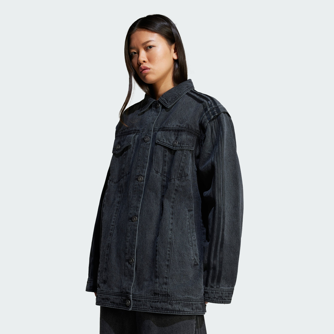 adidas Women's Adilenium Season 3 Two-in-one Denim Shirt