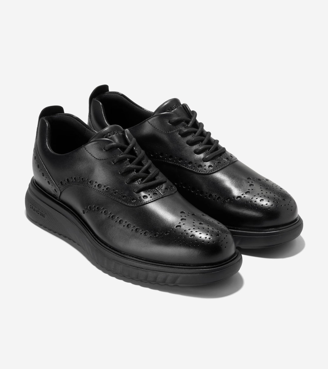 cole haan black dress shoes Cole Haan Men's Zerogrand Eon Wingtip Oxfords