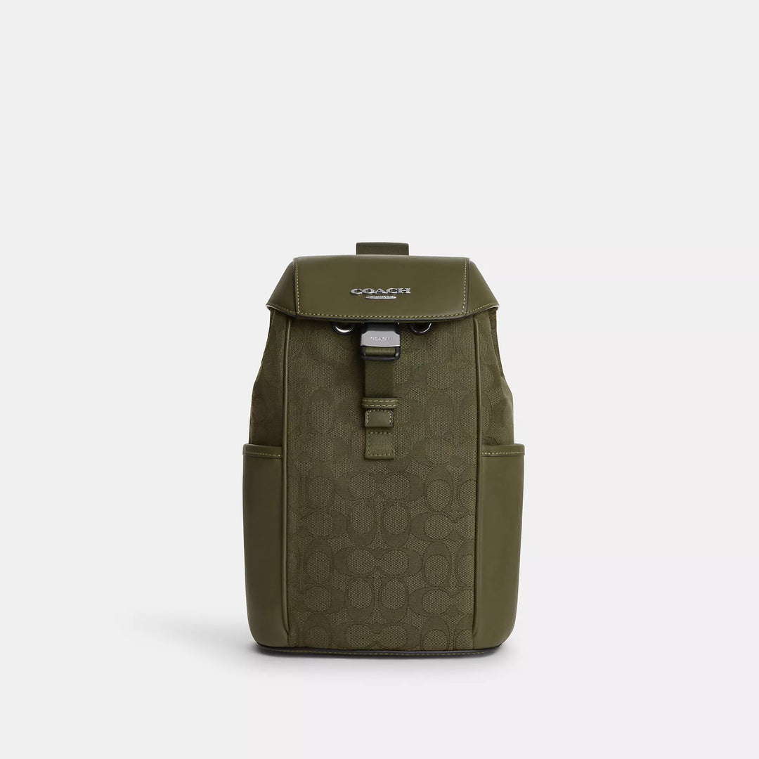 Coach Outlet Racer Pack In Signature Jacquard | ShopSimon
