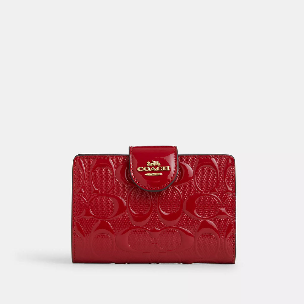 【COACH】Medium Corner Zip Wallet/Tan Coach Medium Corner Zip Wallet | Brixton Baker