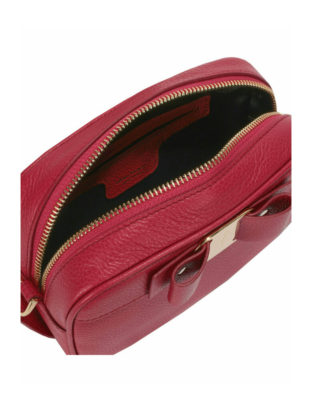Salvatore Ferragamo Vara Bow Camera Crossbody Bag | ShopSimon