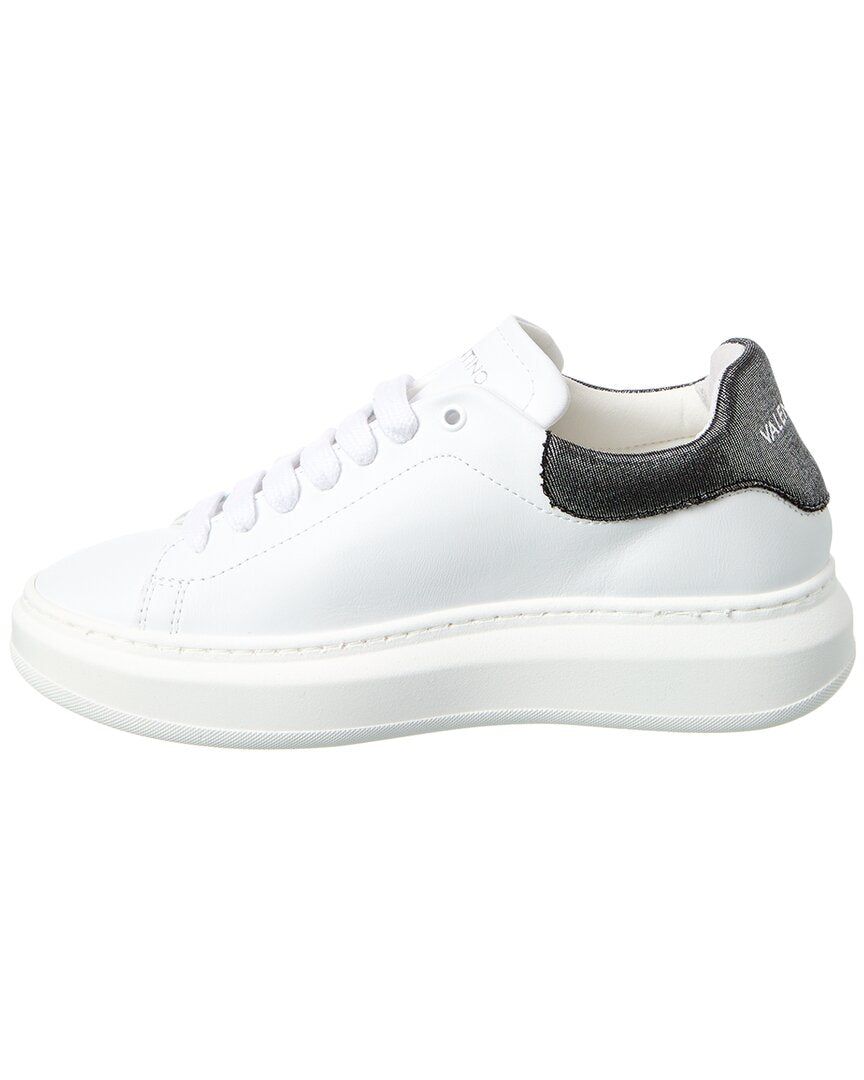 Valentino by Mario Valentino Fresia Bright Leather Sneaker | ShopSimon