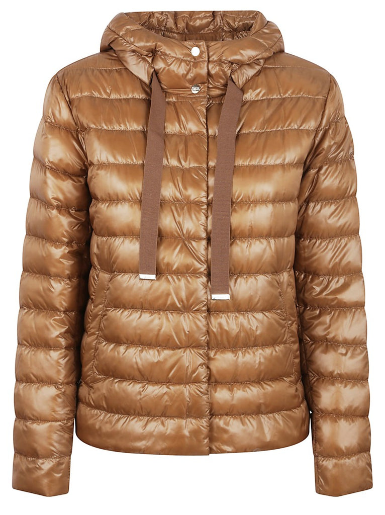 ブルゾン Herno Ultralight Nylon Padded Jacket With Striped Quilting Herno Ultralight Nylon Padded Jacket With Striped Quilting