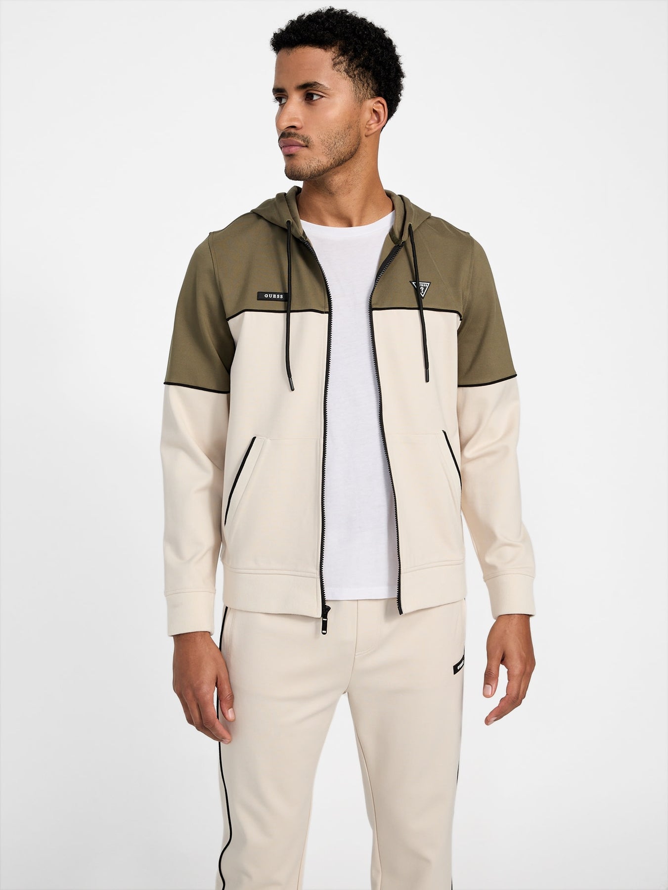 Guess Factory Cesar Full-Zip Hoodie | ShopSimon