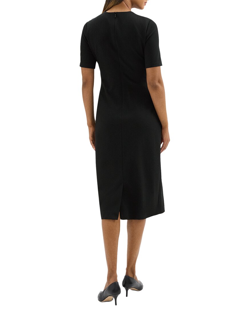 Theory Pleated Dress Light Weight Poplin