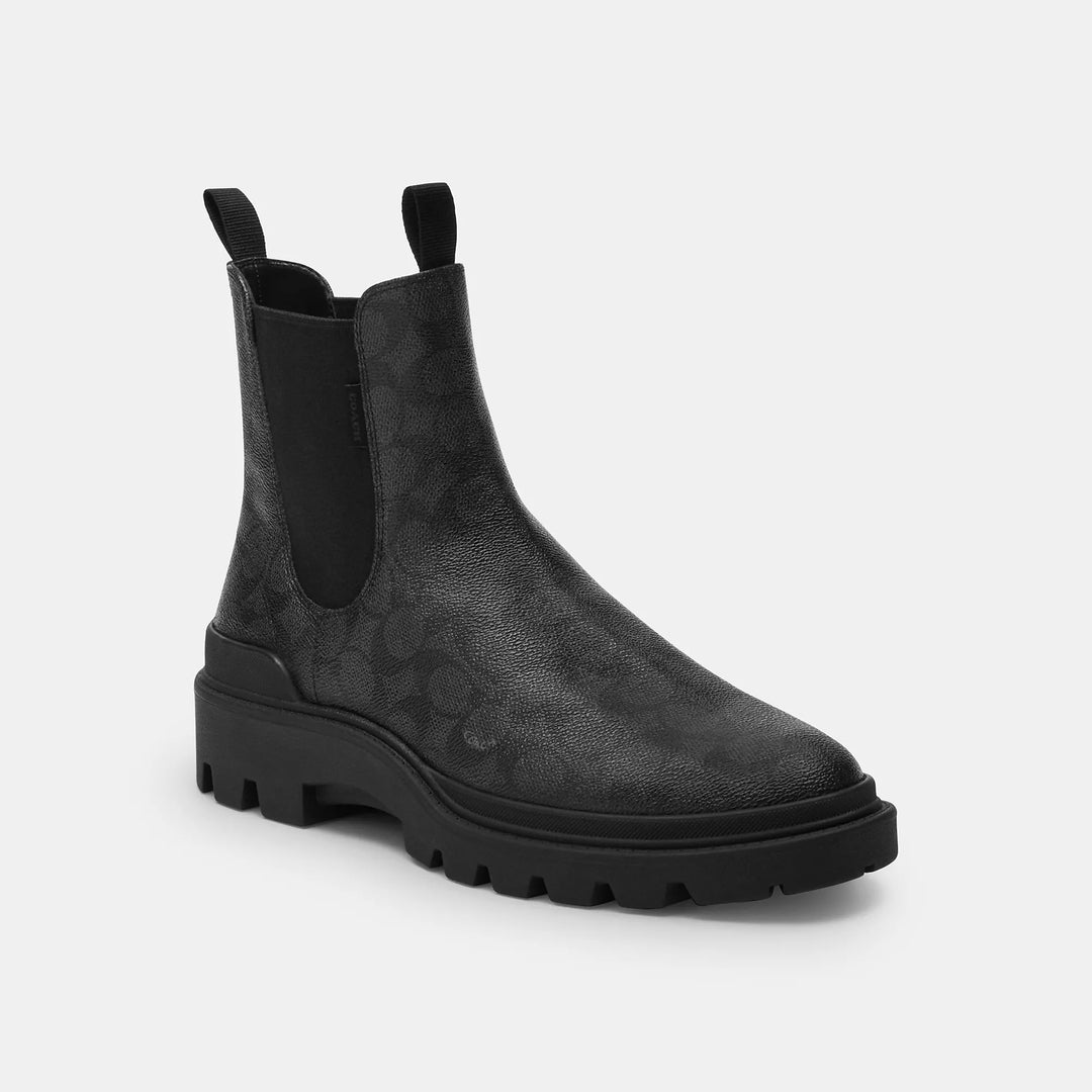 Coach Outlet Collin Boot In Signature Canvas | ShopSimon