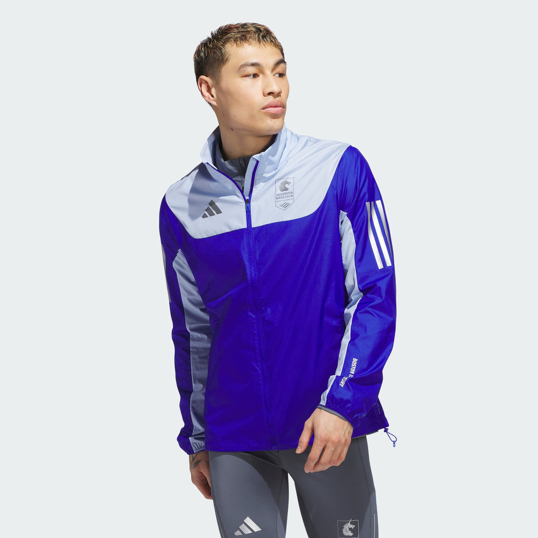 adidas Men's Boston Marathon 2025 Own The Run Celebration Jacket