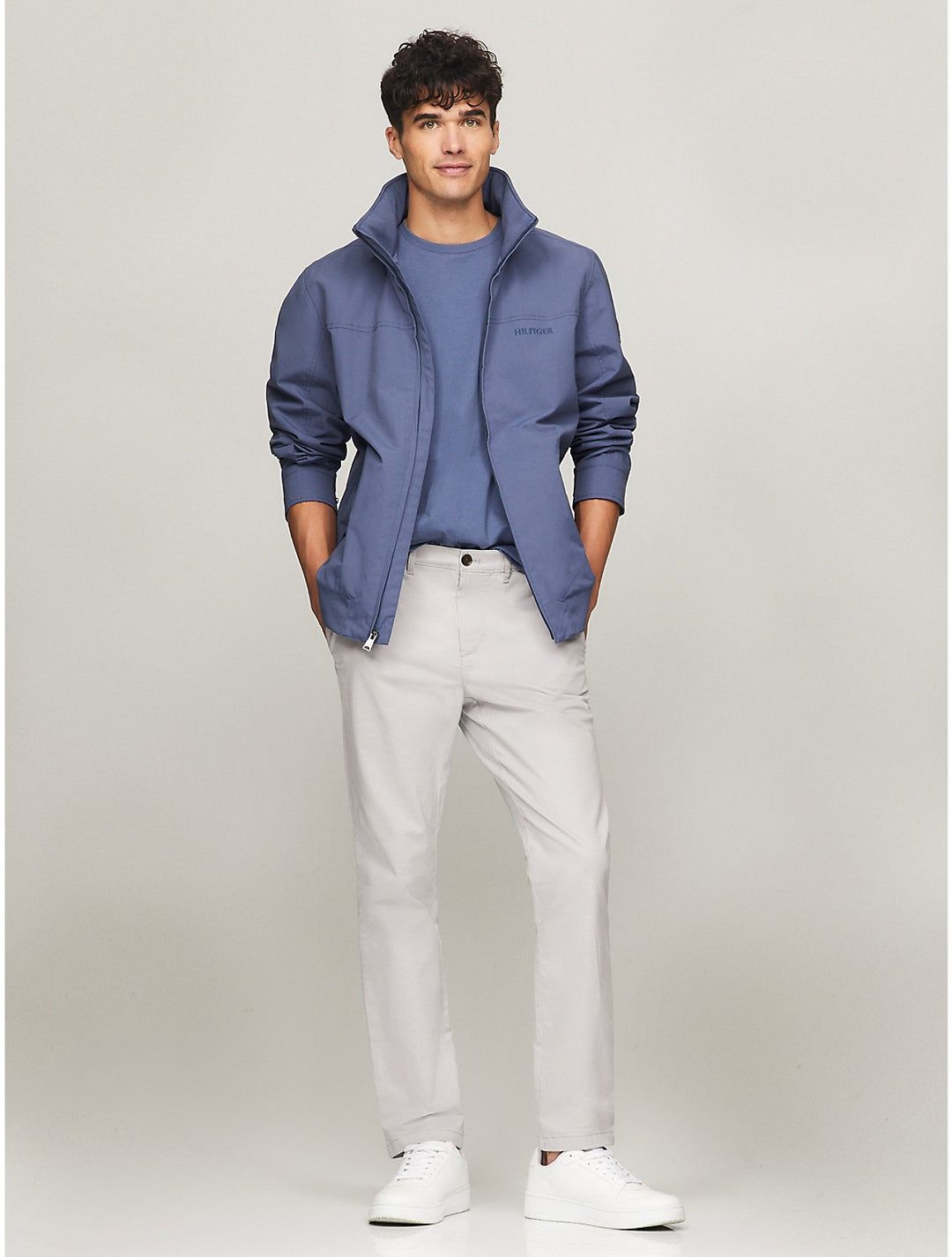 Tommy Hilfiger Men's Hilfiger Water Resistant Windbreaker