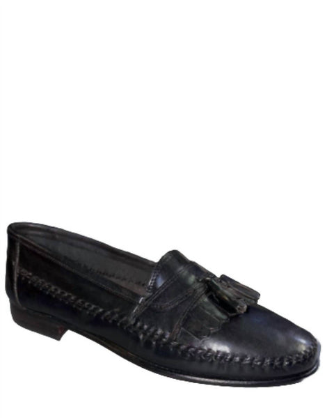 Giorgio Brutini Men’s‎ Woven Leather Loafers Black Slip On Round Toe Size 13D Giorgio Brutini Men main image 2