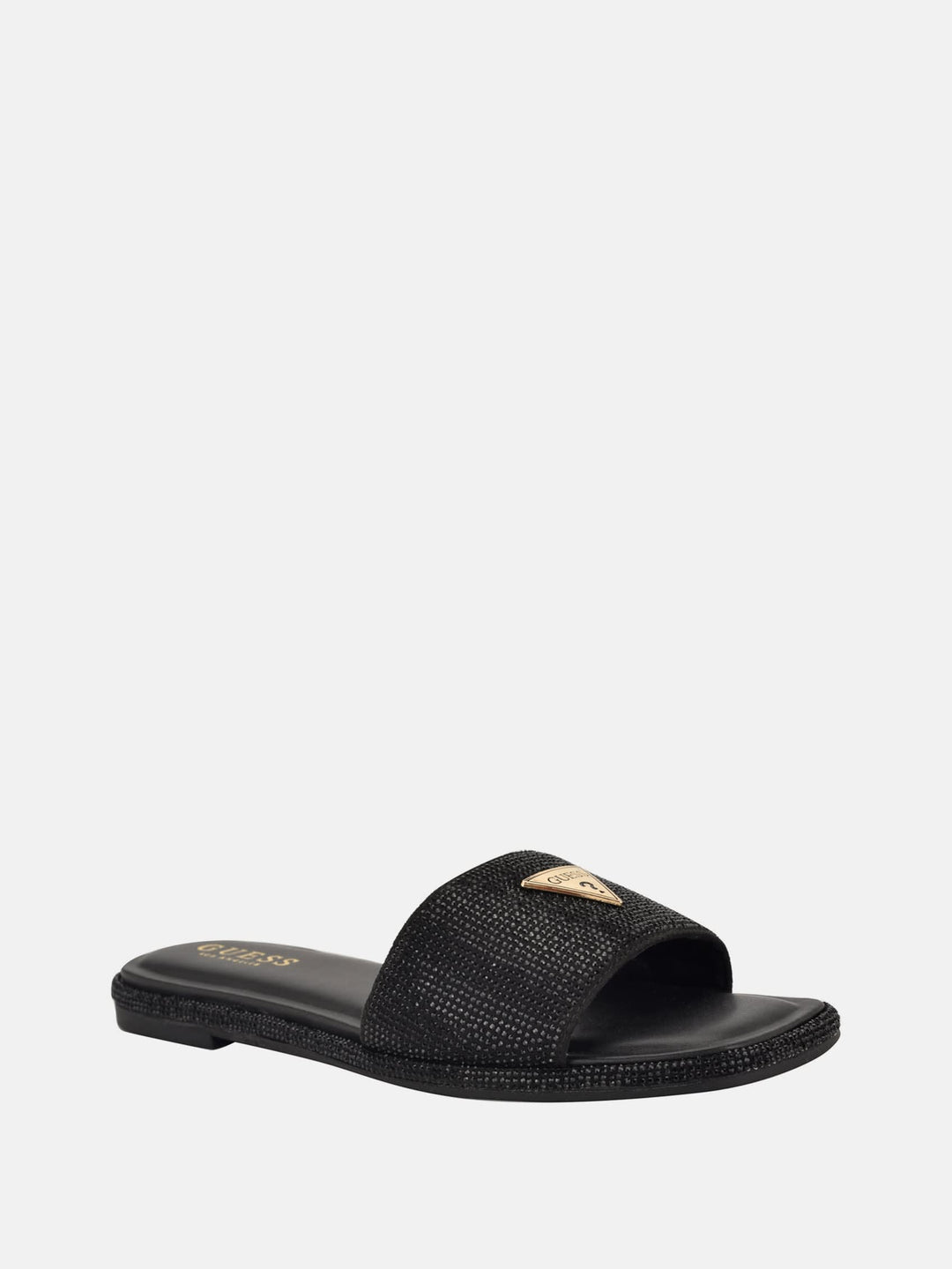 New Authentic with Box Embellished Logo Slides
Color: BLACK 
Size: 41 (8) Gucci Women main image 3