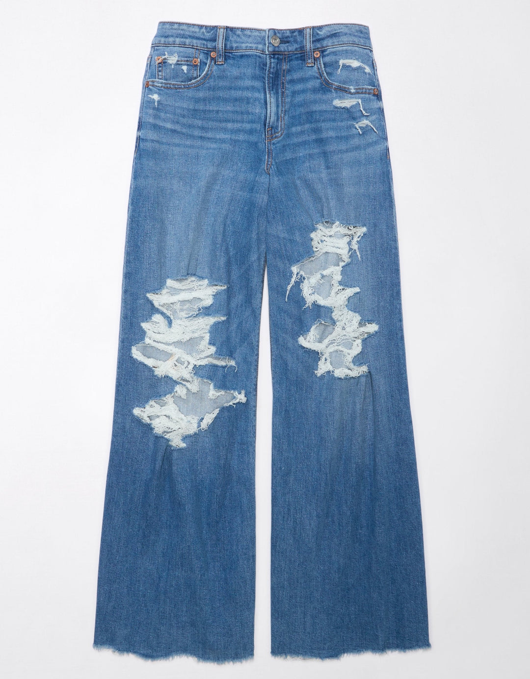 American Eagle Outfitters AE Dreamy Drape Ultra Wide-Leg Super