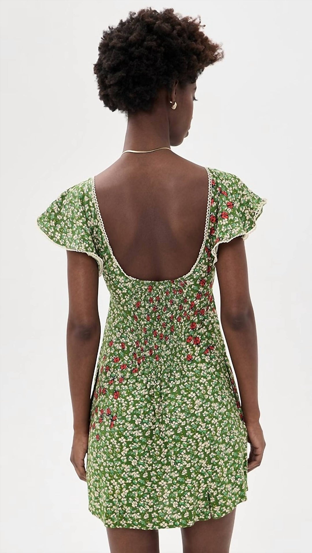 Free People Back Road Mini Dress In Forest Green | ShopSimon Free People Back Road Mini Dress In Forest Green | ShopSimon