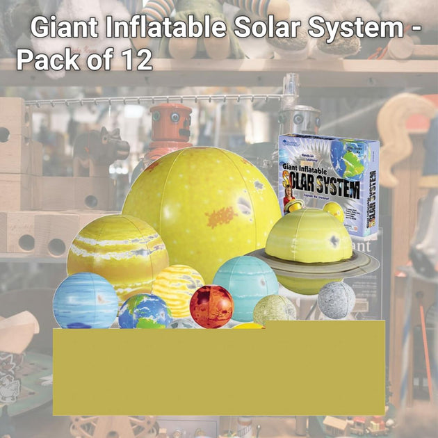 Learning Resources Giant Inflatable Solar System - Pack Of 12 | ShopSimon