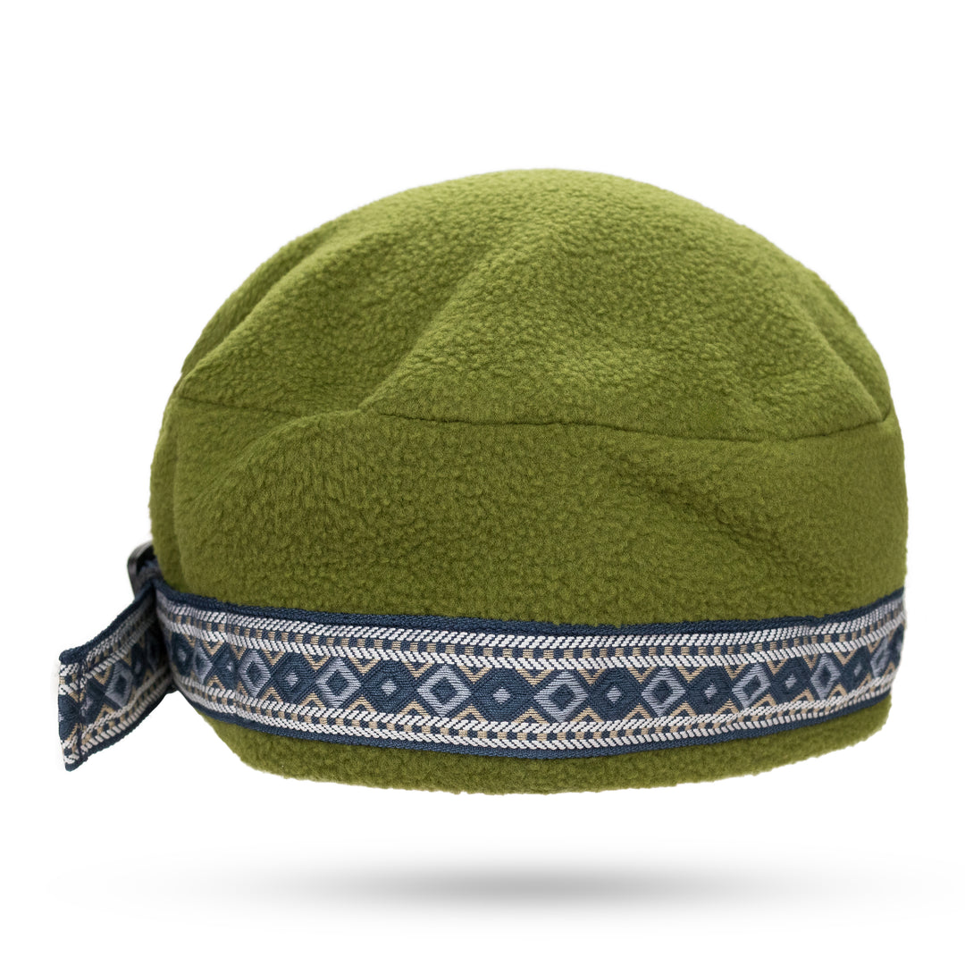 AIME LEON DORE GREEN FLEECE BEANIE | ShopSimon
