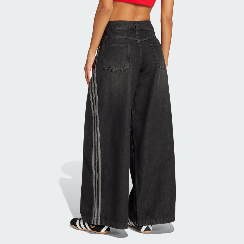  Women’s Adilenium Denim Pants adidas Women's Adicolor Denim Adilenium Pant | ShopSimon