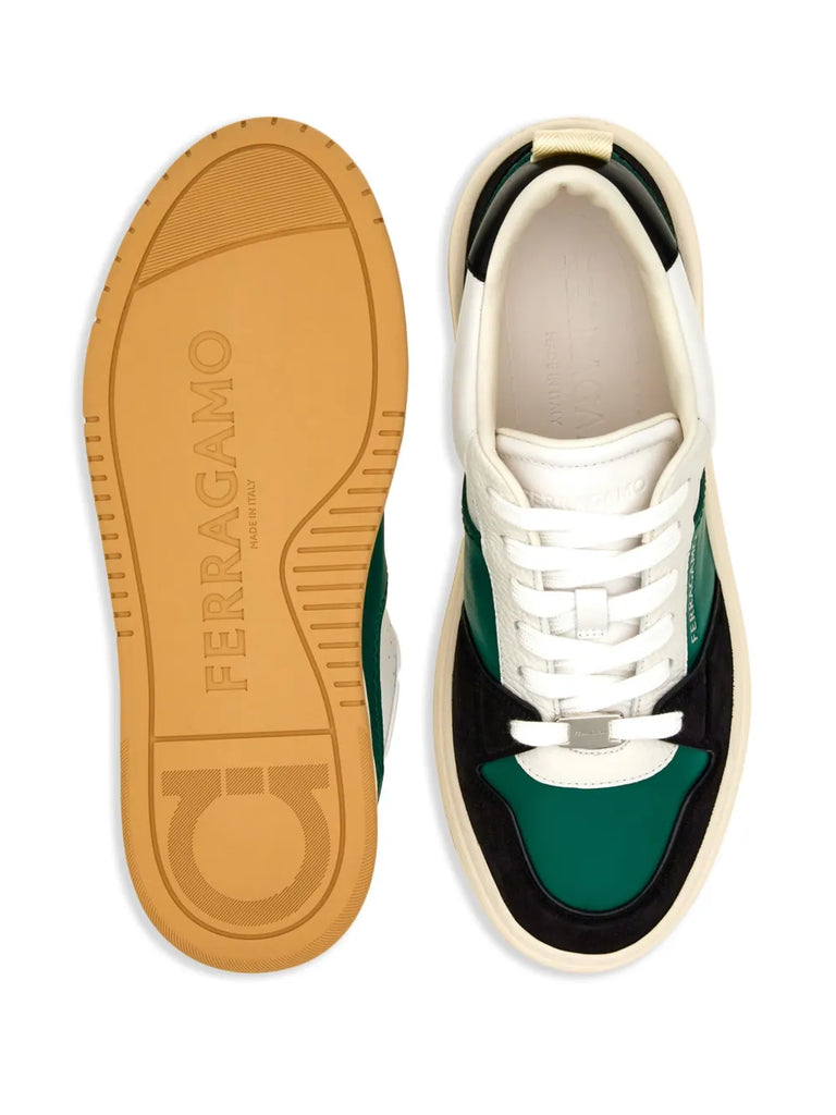フェラガモ Ferragamo Dennis Sneakers Salvatore Ferragamo Ferragamo Dennis Panelled Sneakers