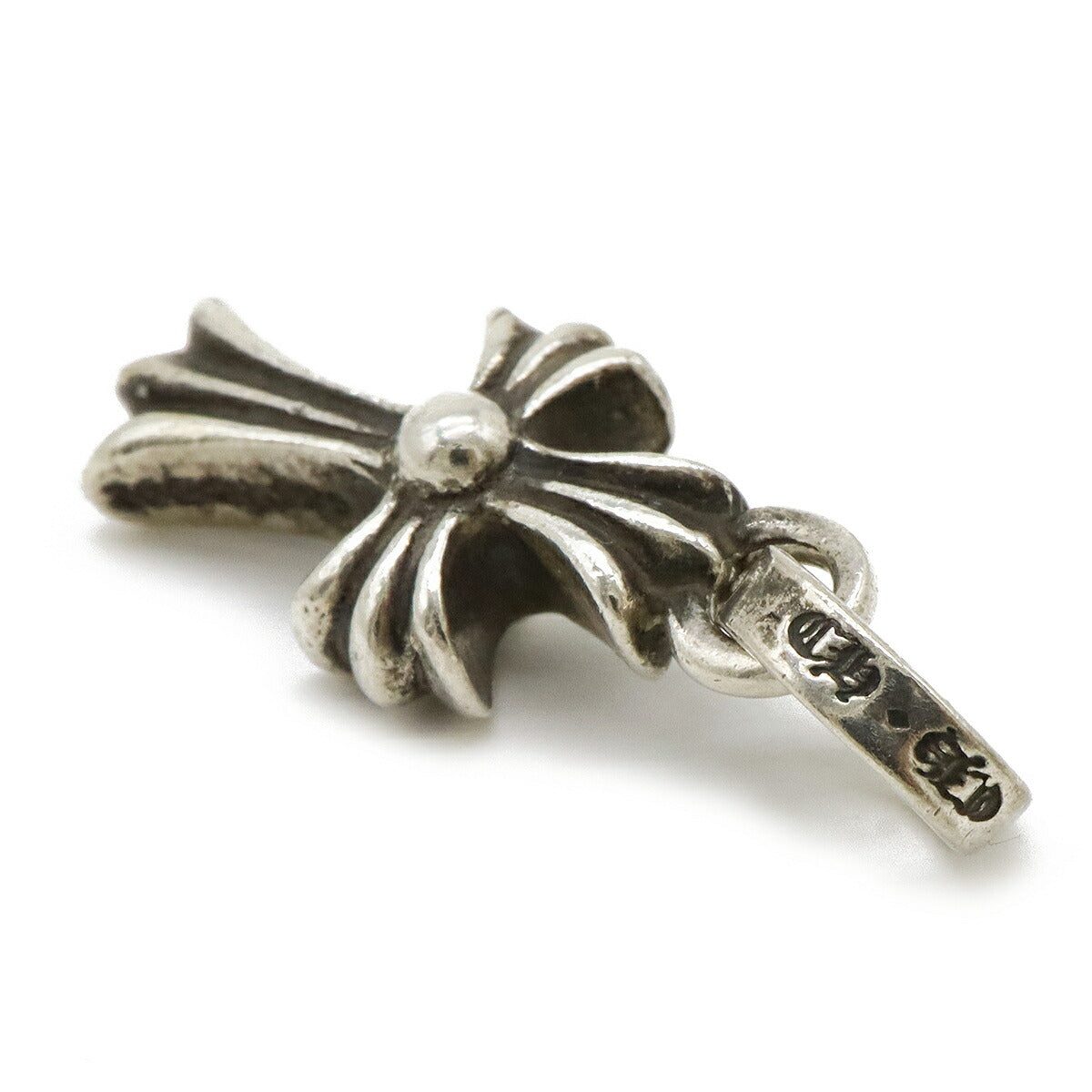Chrome Hearts Silver Ch Cross Baby Fat Pendant | ShopSimon