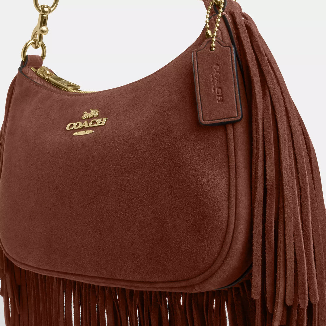 Coach Outlet Teri Shoulder Bag With Fringe | ShopSimon Coach Outlet Teri Shoulder Bag With Fringe | ShopSimon