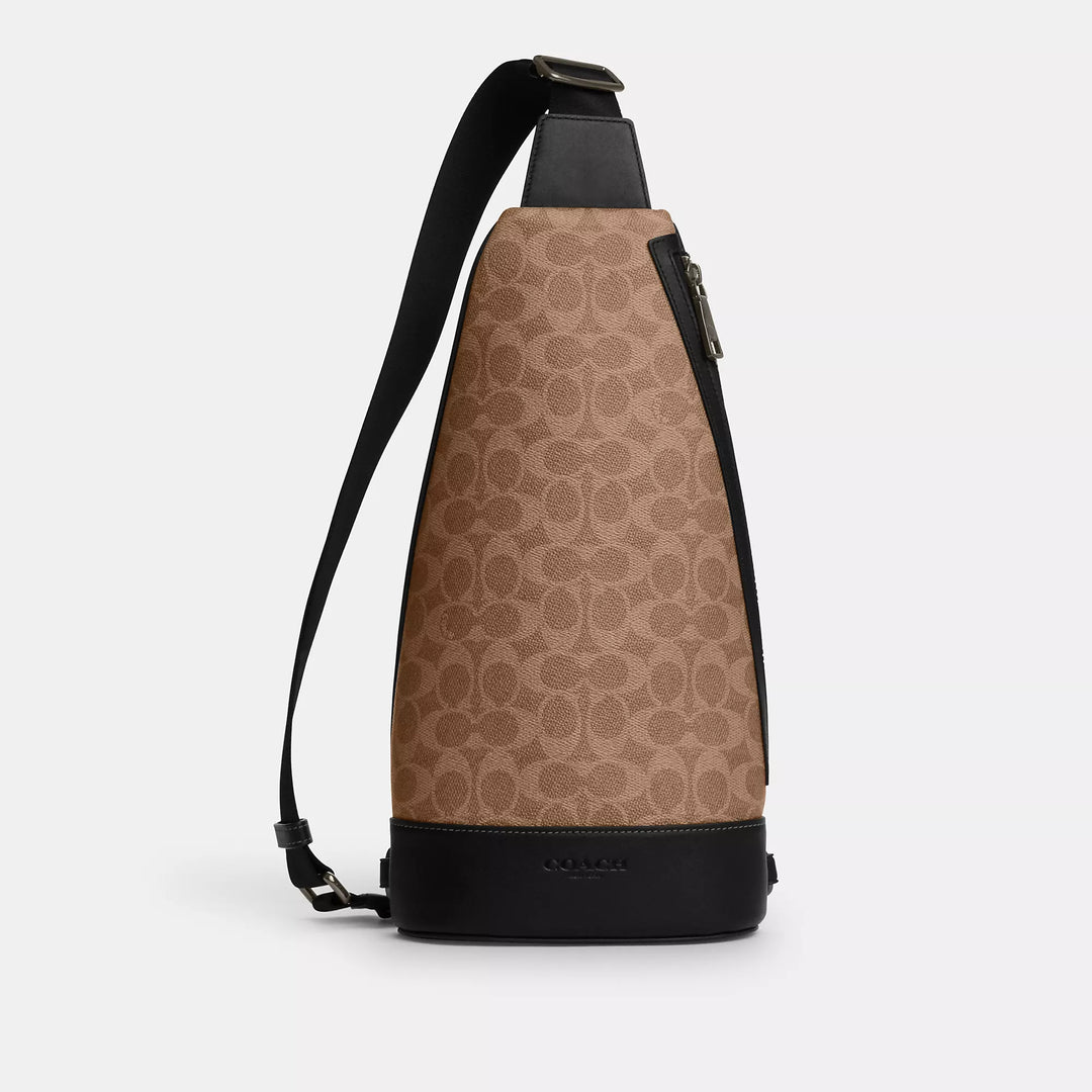 Coach Outlet Dominic Sling Pack In Signature Canvas | ShopSimon