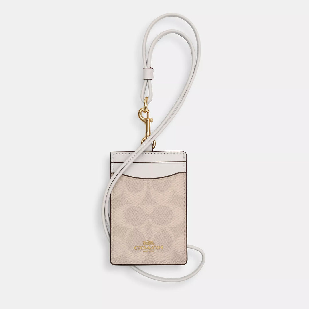 COACH® Outlet | Id Lanyard NWT Authentic Coach Id Lanyard In Signature Canvas display picture 1