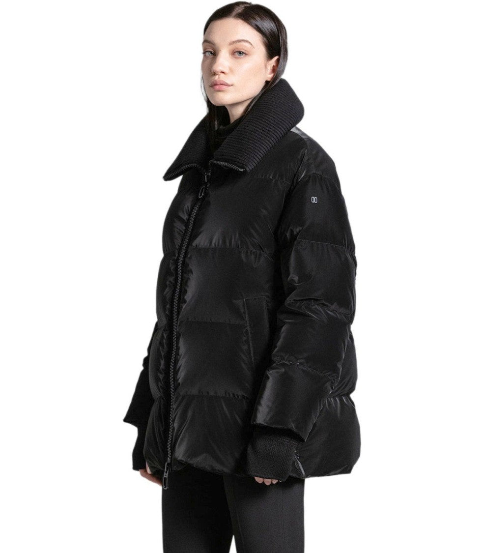 ダウンジャケット・コート DUNO Women Outer GLOSSY 901 230114 Black Duno Glossy Black Down Jacket | ShopSimon