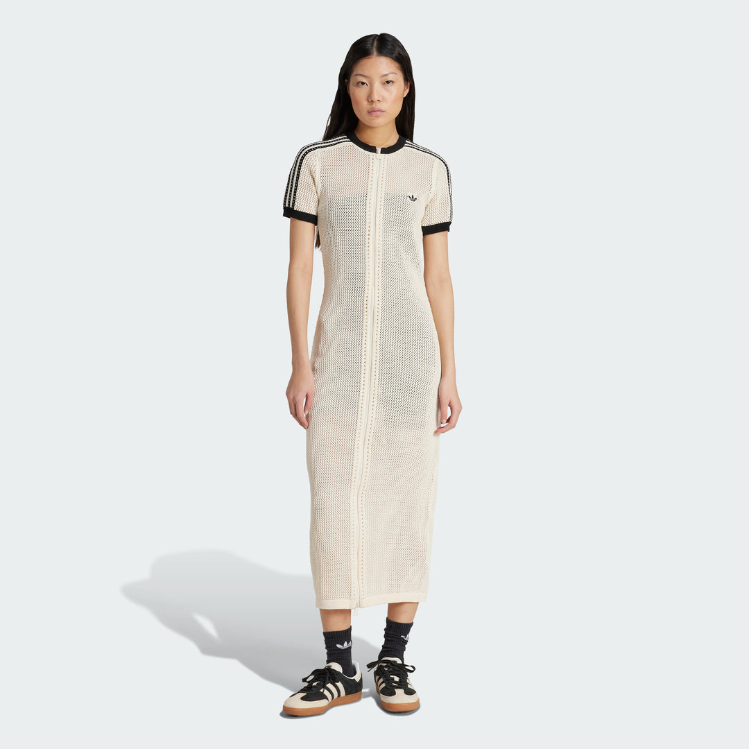 adidas Women's Originals Premium Crochet Dress | ShopSimon adidas Women's Originals Premium Crochet Dress | ShopSimon